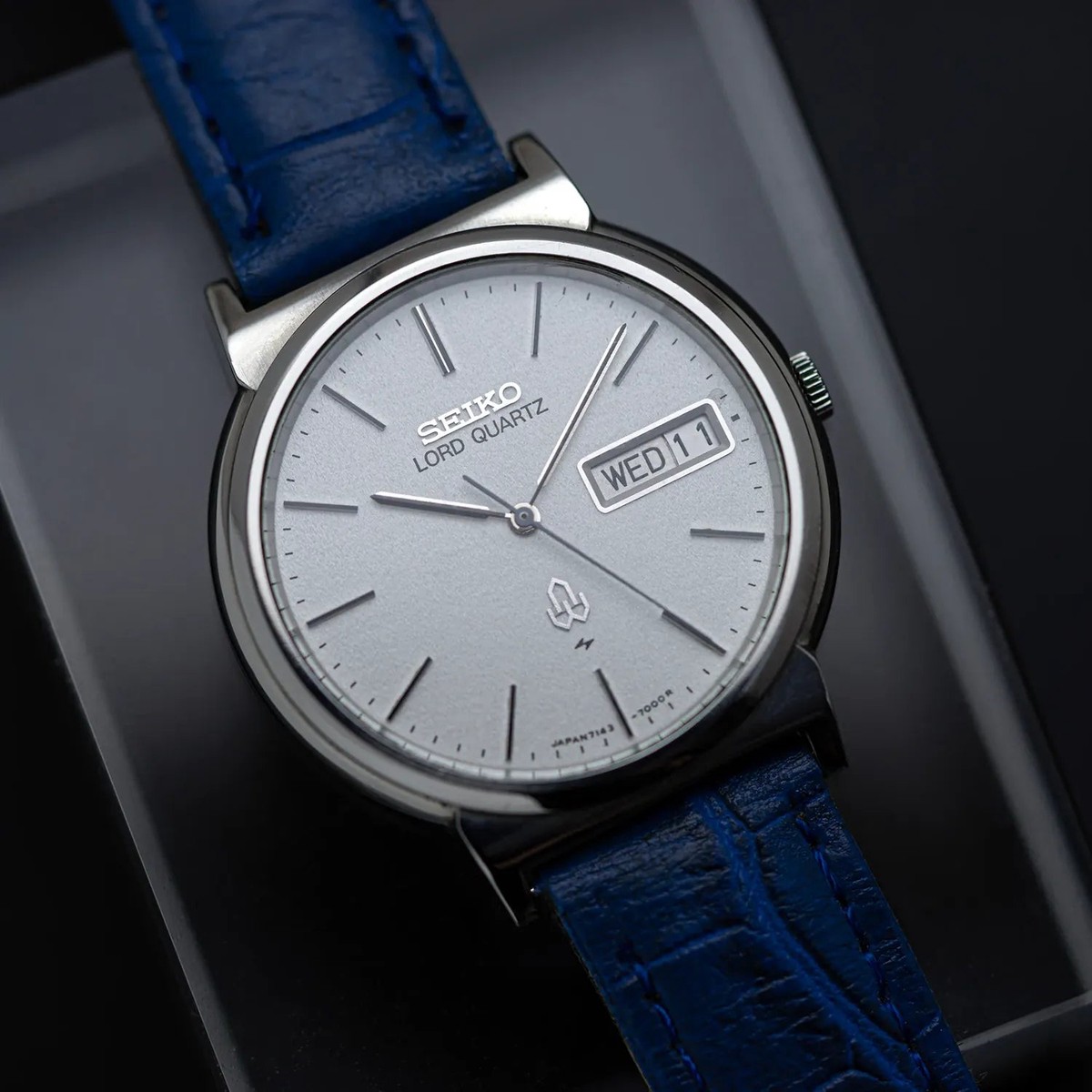 Seiko Lord Quartz, Ref. 7143-7000, Cal. 7143, Mens Dress Vintage Watch, 1979