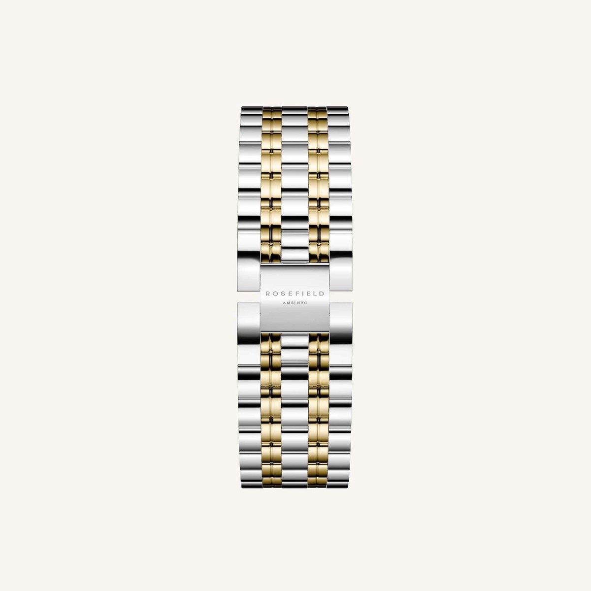 Silver Gold Duotone Strap