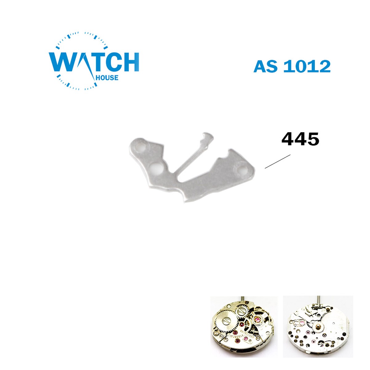 1 PCS Setting Lever Spring AS 1012 (Part 445)  Premium Original Swiss Watch Repair Component