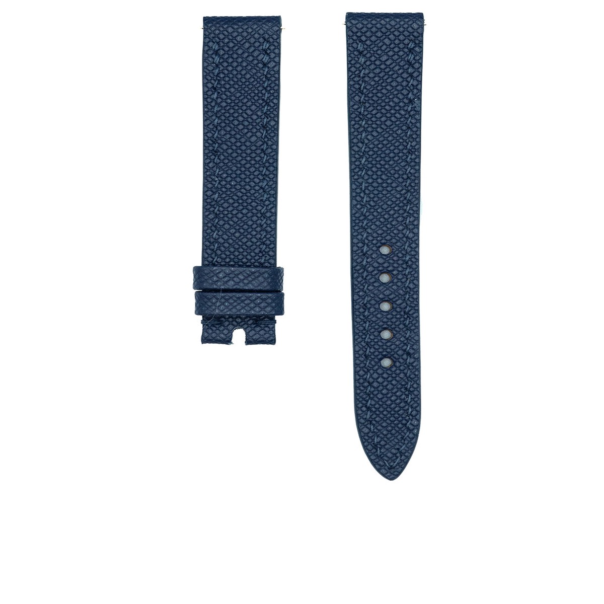 (13mm) Saffiano Leather - Navy, Short